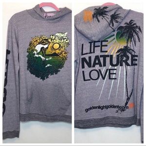 RARE Free City gray Hawaii sweatshirt 🌴